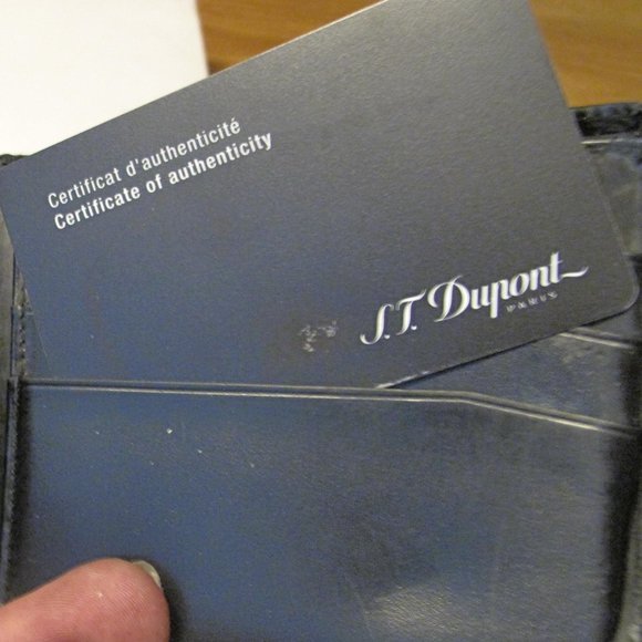 ST Dupont Men's Wallet with Authenticity Certificate and original packag… - Picture 7 of 16